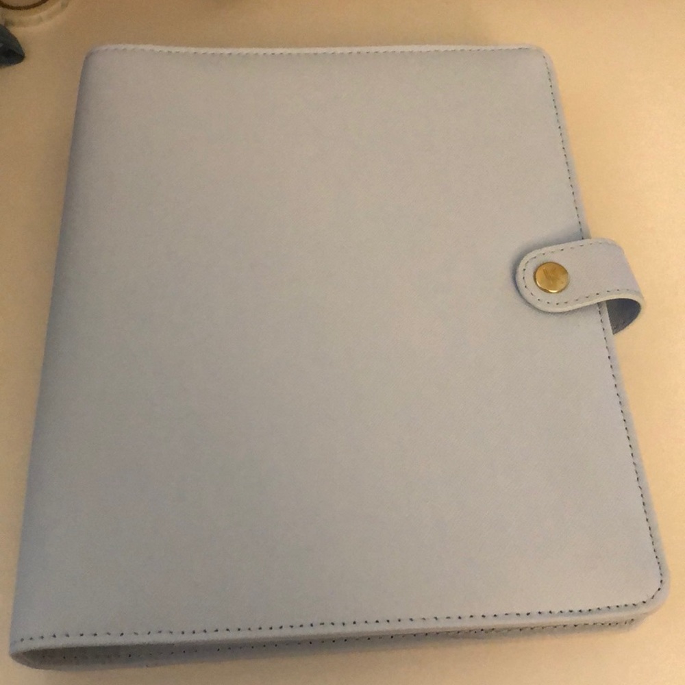Kikki K large A5 Light Blue Planner